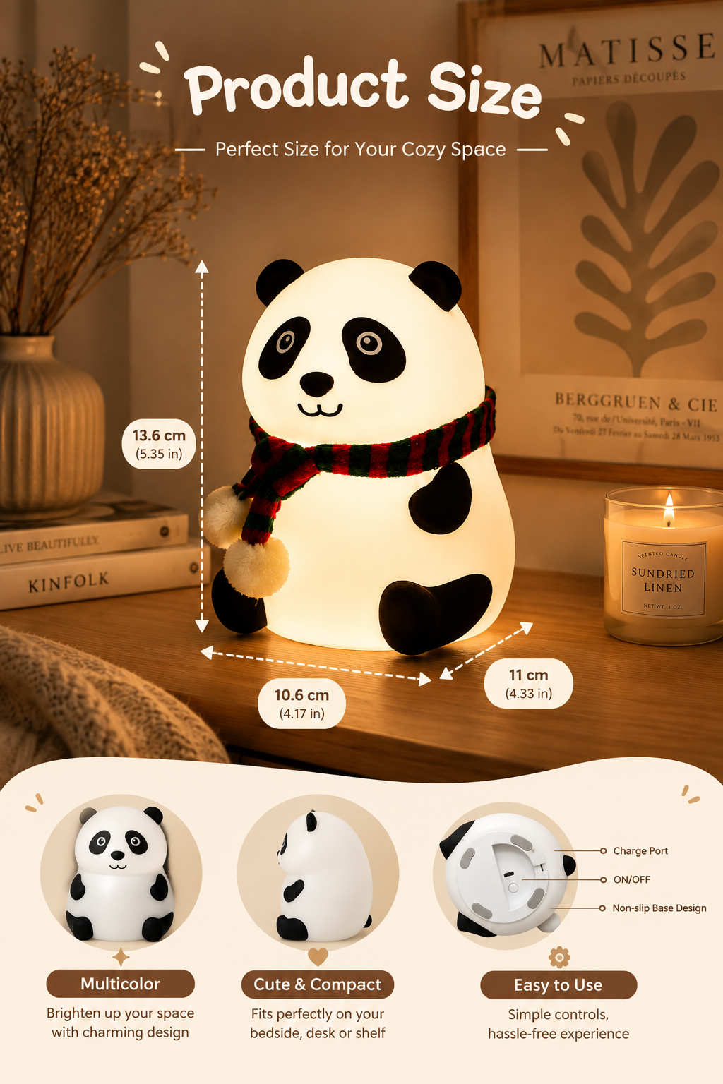 🐼Panda Night Lamp🌟