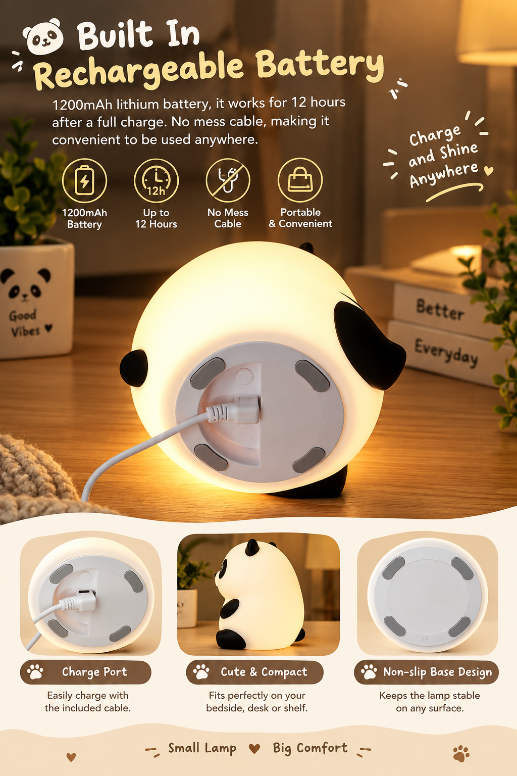 🐼Panda Night Lamp🌟